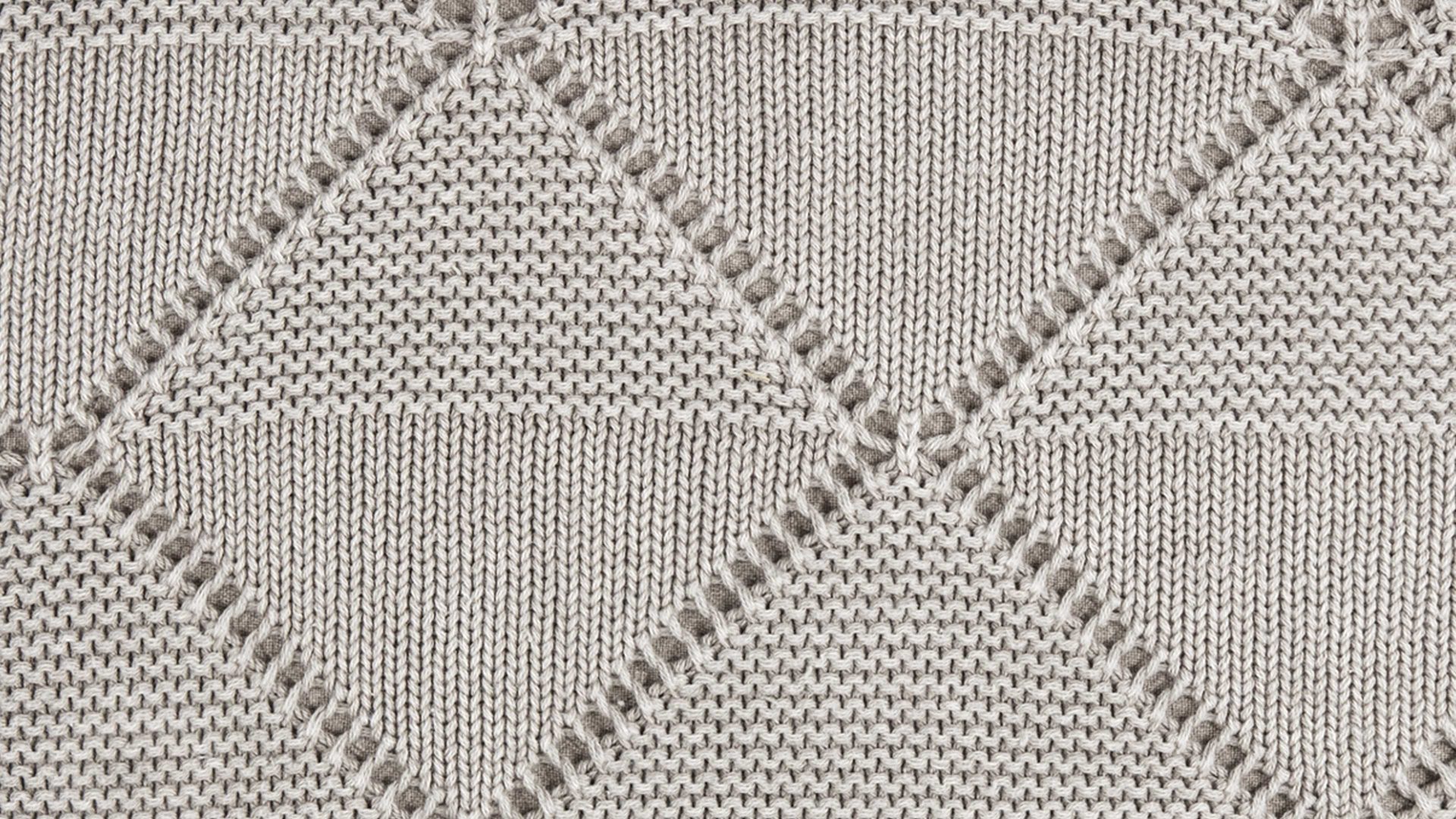 Kissenbezug /-hülle Magma sitting point aus Stoff in Beige MAGMA Kissenhülle Purl taupefarbene Baumwolle - ca. 50 x 50 cm