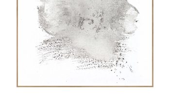 Kunstdruck Malerifabrikken aus Holz in Schwarz Posterdruck Rock an Roll bedrucktes Holz & Eiche – ca. 30 x 40 cm