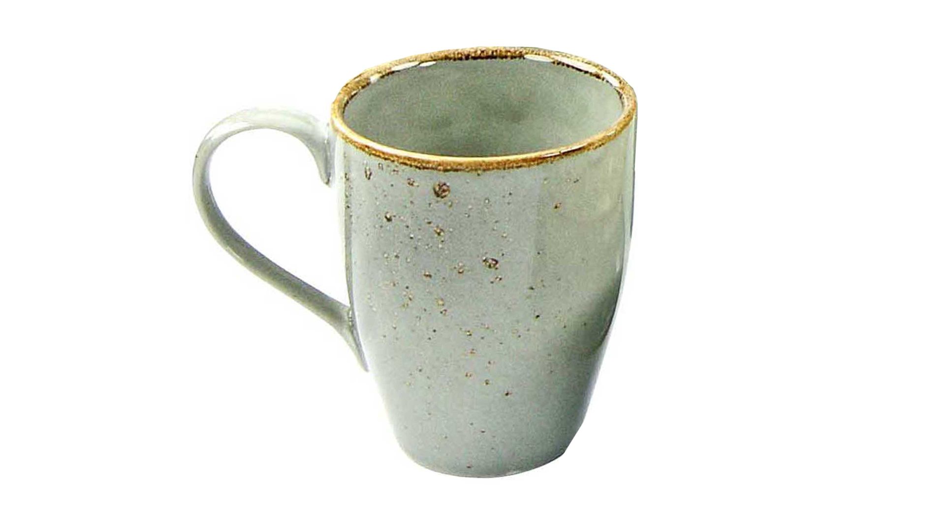 Kaffeebecher Creatable aus Stein in Grau CREATABLE Nature Collection – Kaffeebecher steingraues Steinzeug – ca. 300 ml