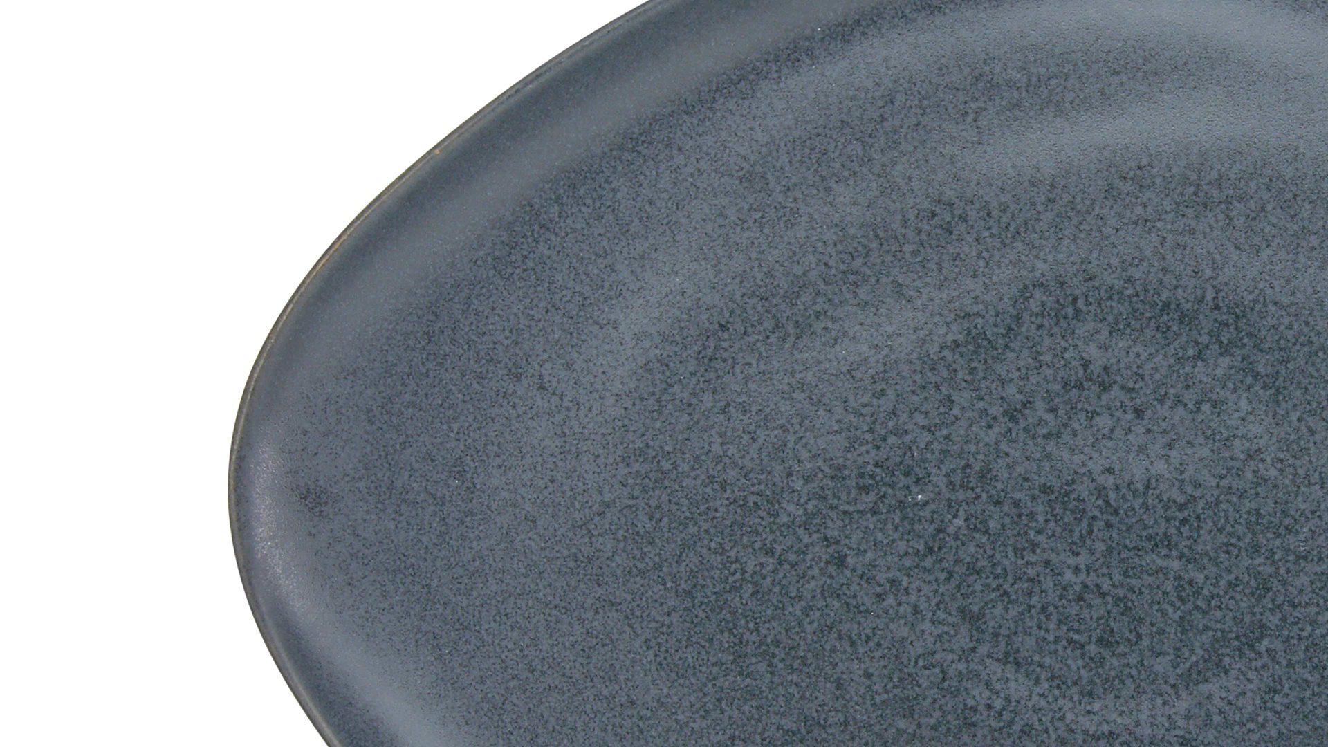 Platte Creatable aus Steinzeug in Schwarz CREATABLE Pietra – XXL-Platte schwarzes Steinzeug – ca. 25 x 43 cm
