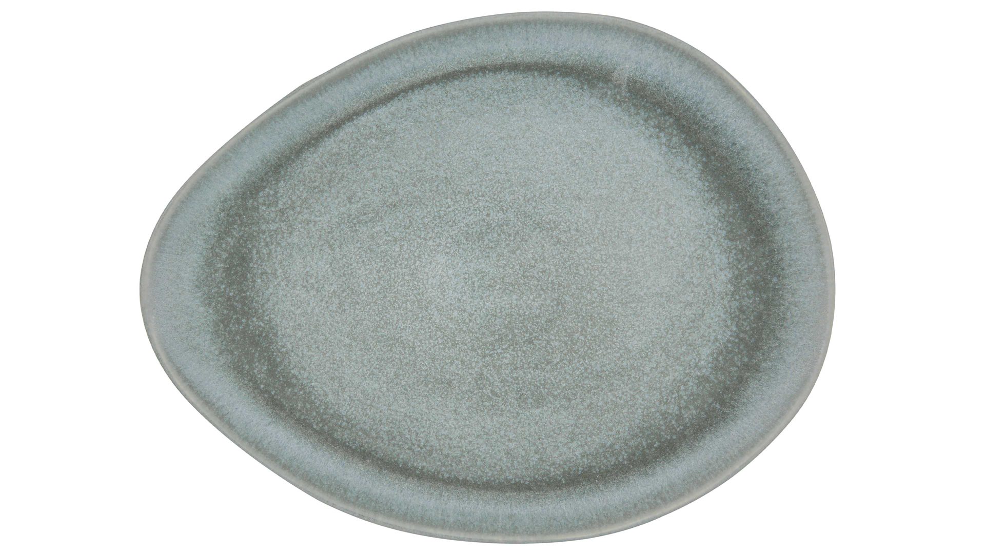 Platte Creatable aus Steinzeug in Dunkelgrau CREATABLE Pietra – XL-Platte graphitfarbenes Steinzeug – ca. 22 x 39 cm