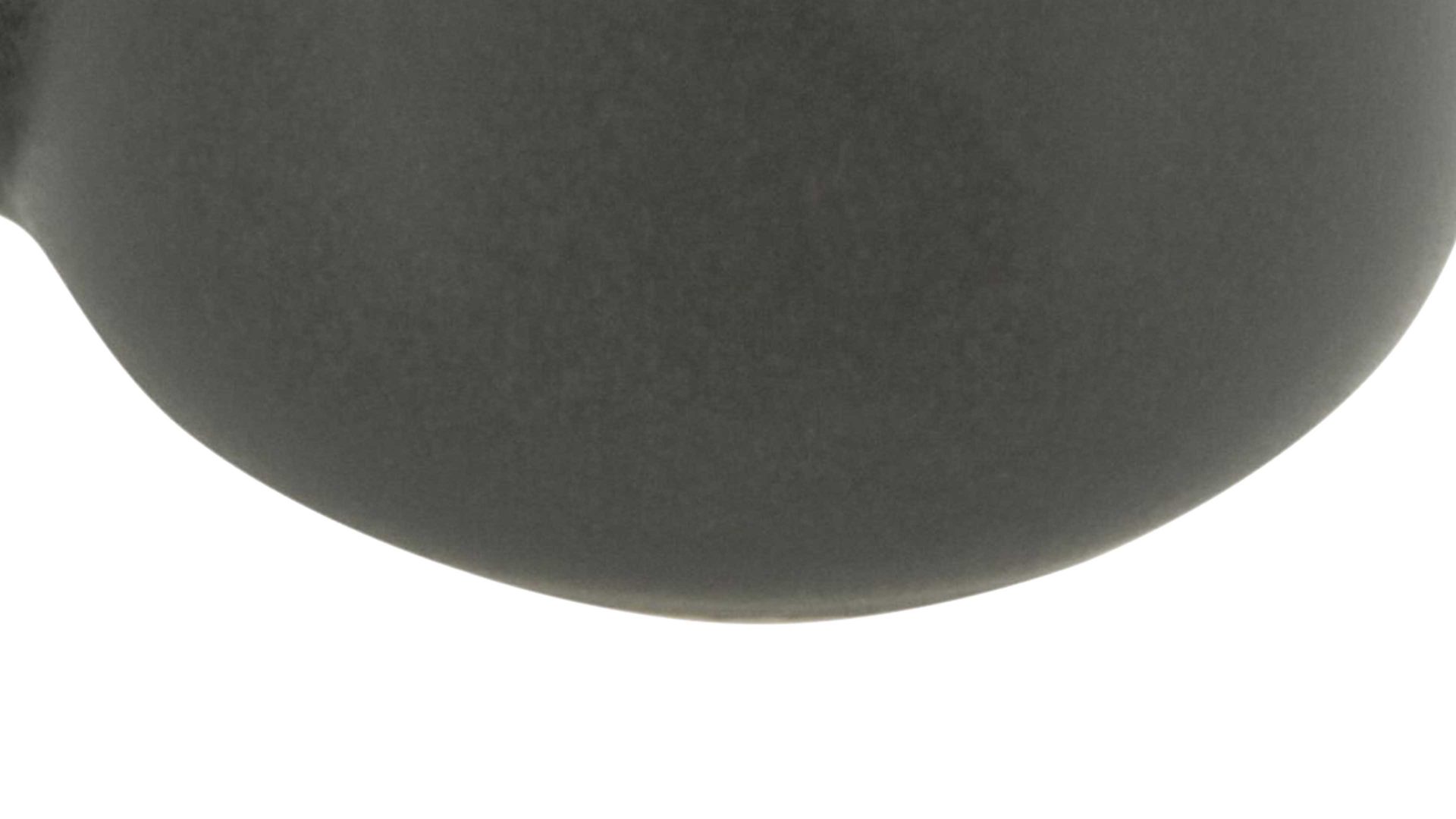 Kaffeebecher Creatable aus Steinzeug in Schwarz CREATABLE Pietra – Henkelbecher schwarzes Steinzeug – ca. 350 ml