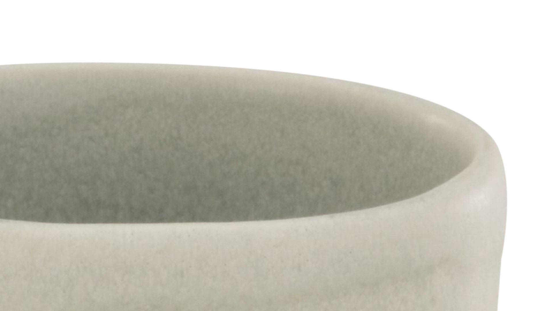 Kaffeebecher Creatable aus Steinzeug in Grau CREATABLE Pietra – Henkelbecher steinfarbenes Steinzeug – ca. 350 ml