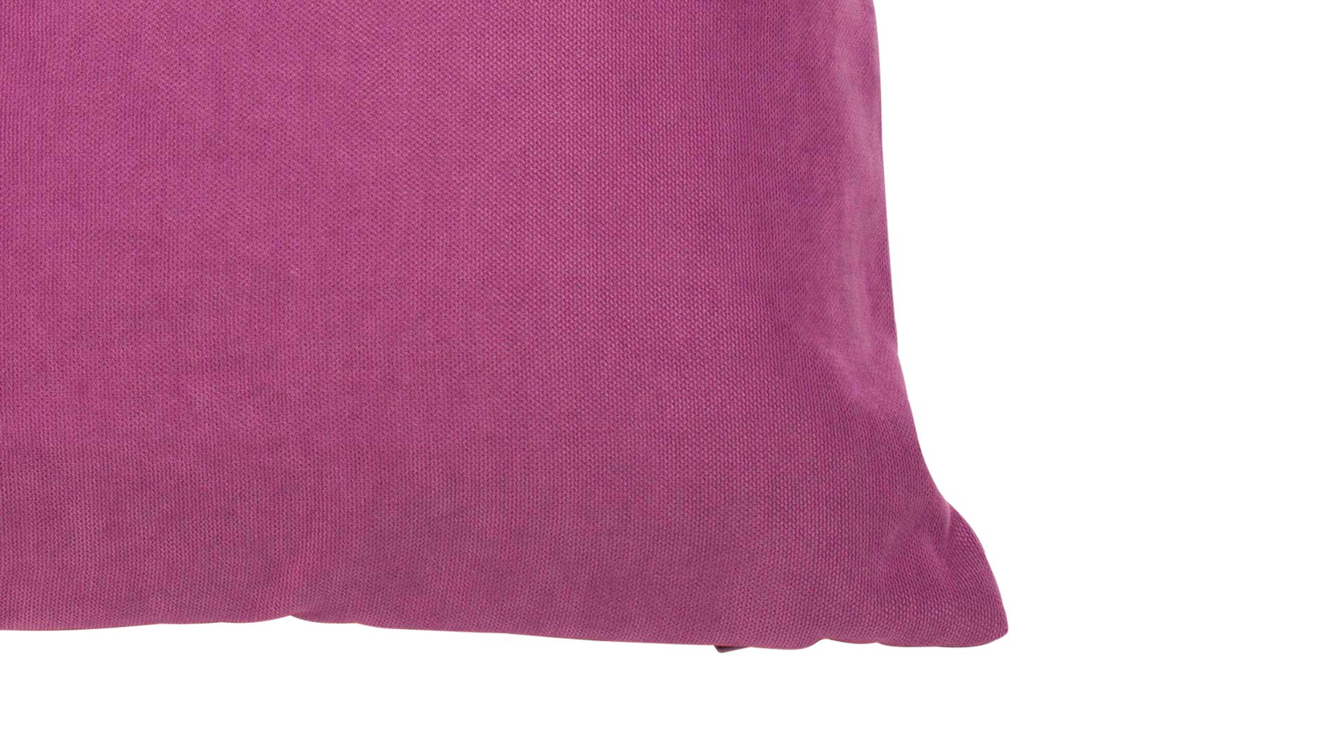 Kissenbezug /-hülle Gözze aus Stoff in Lila Ambiente Trendlife by GÖZZE Kissenbezug Dante Flieder – ca. 50 x 50 cm