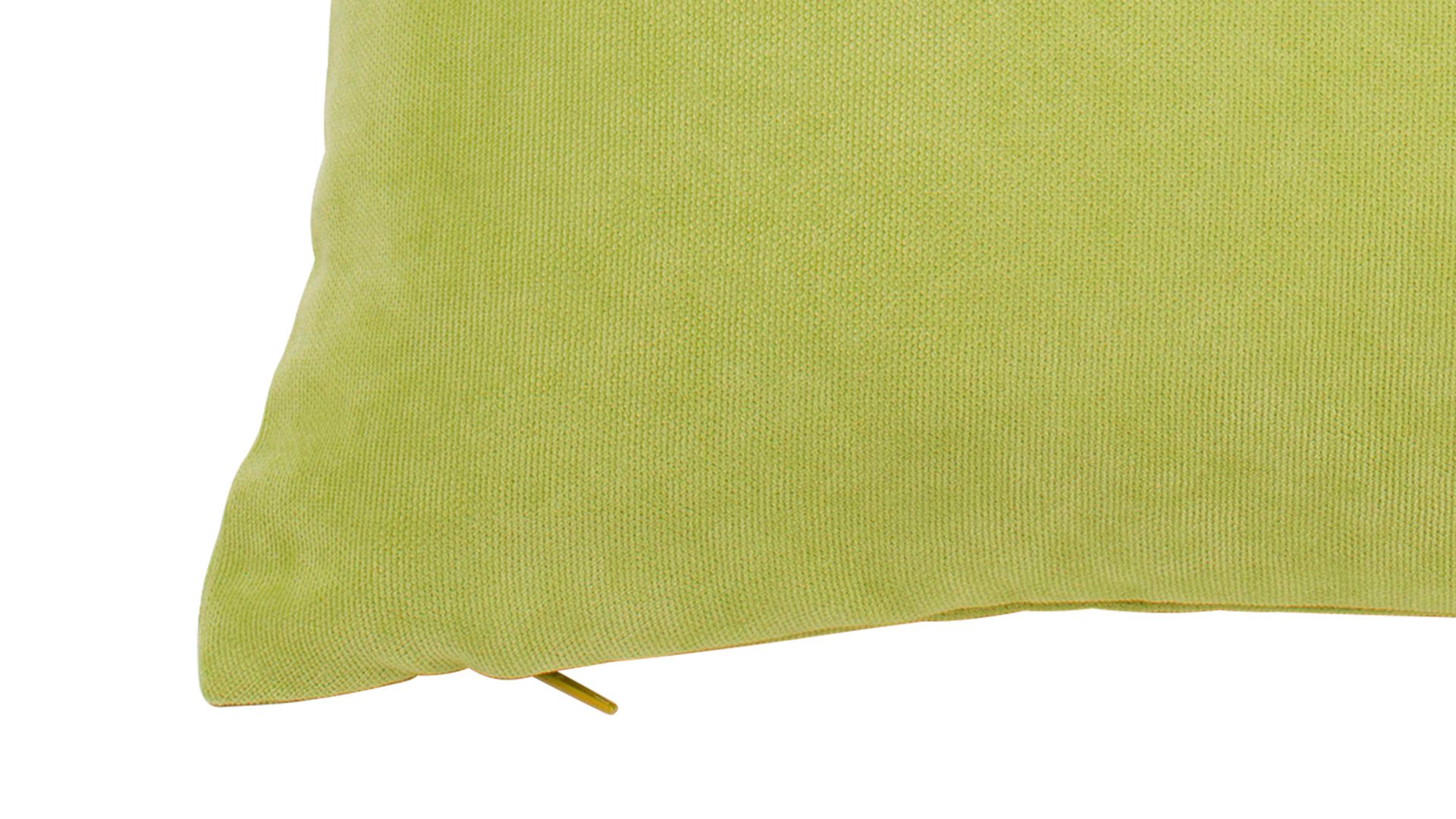 Kissenbezug /-hülle Gözze aus Stoff in Hellgrün Ambiente Trendlife by GÖZZE Kissenbezug Dante Grün – ca. 50 x 50 cm