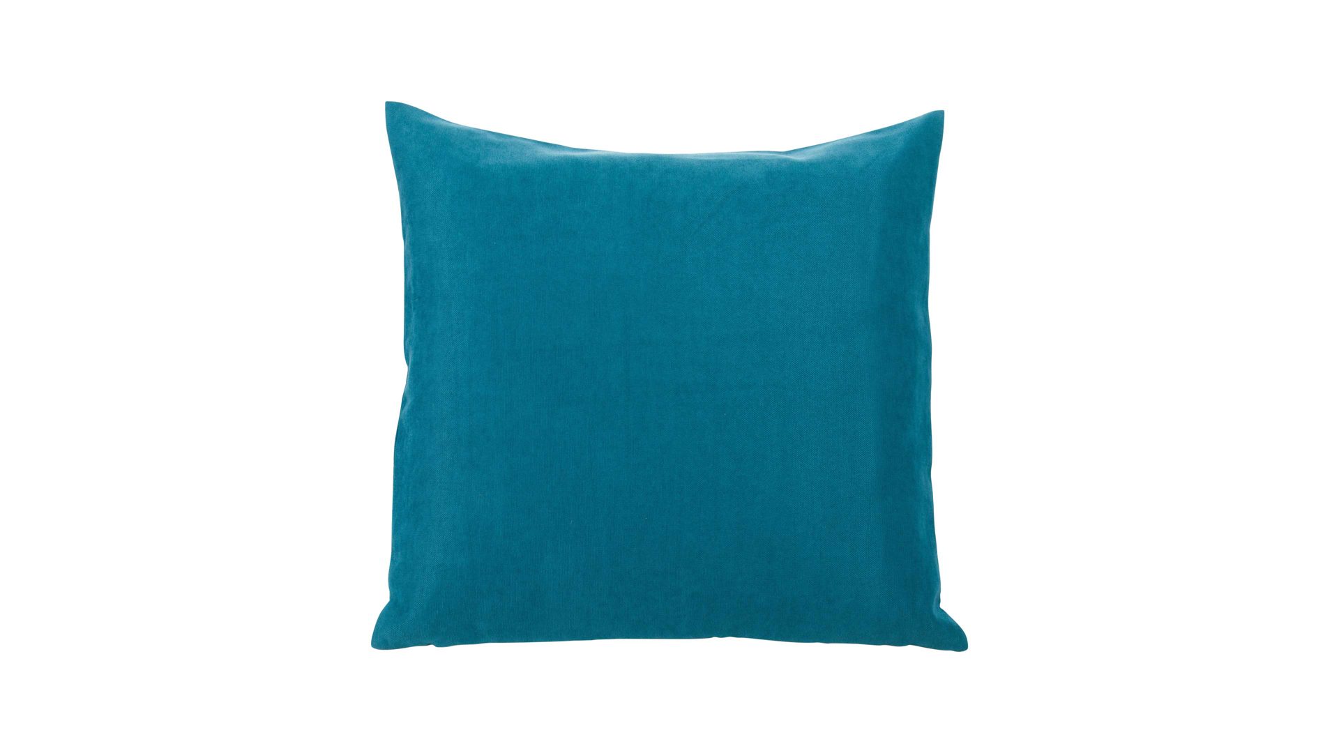 Kissenbezug /-hülle Gözze aus Stoff in Petrol Ambiente Trendlife by GÖZZE Kissenbezug Dante Petrol – ca. 40 x 40 cm