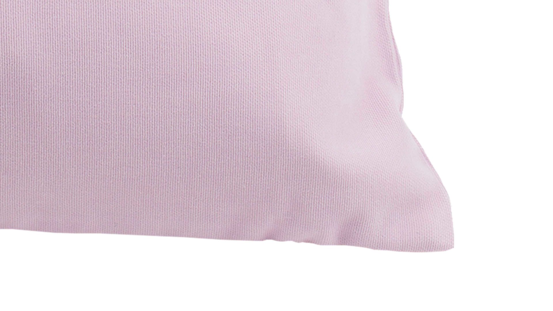 Kissenbezug /-hülle Gözze aus Stoff in Rosa Ambiente Trendlife by GÖZZE Kissenbezug Dante Lavendel – ca. 50 x 50 cm