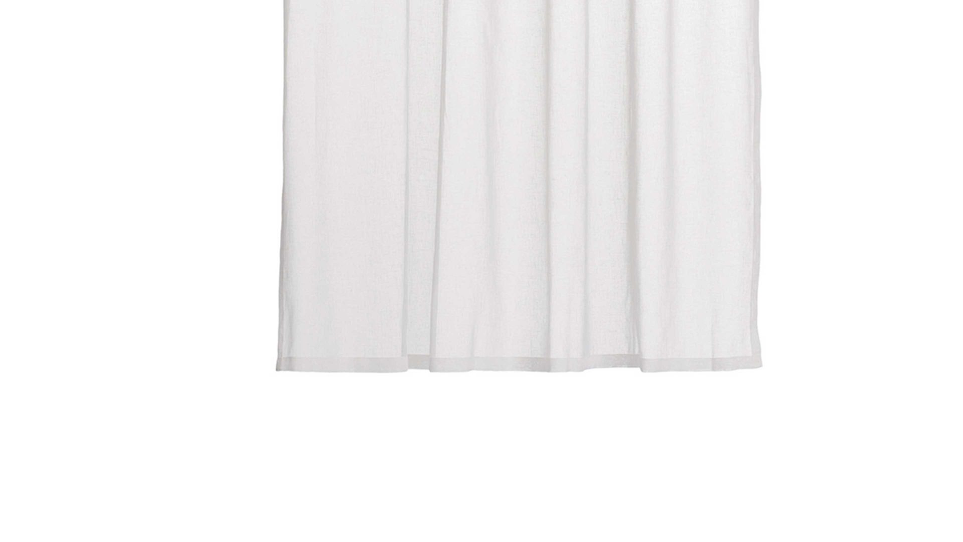 Schlaufenschal Gözze aus Stoff in Weiß Ambiente Trendlife by GÖZZE Schlaufenschal Peru weiße Leinenoptik – ca. 140 x 245 cm