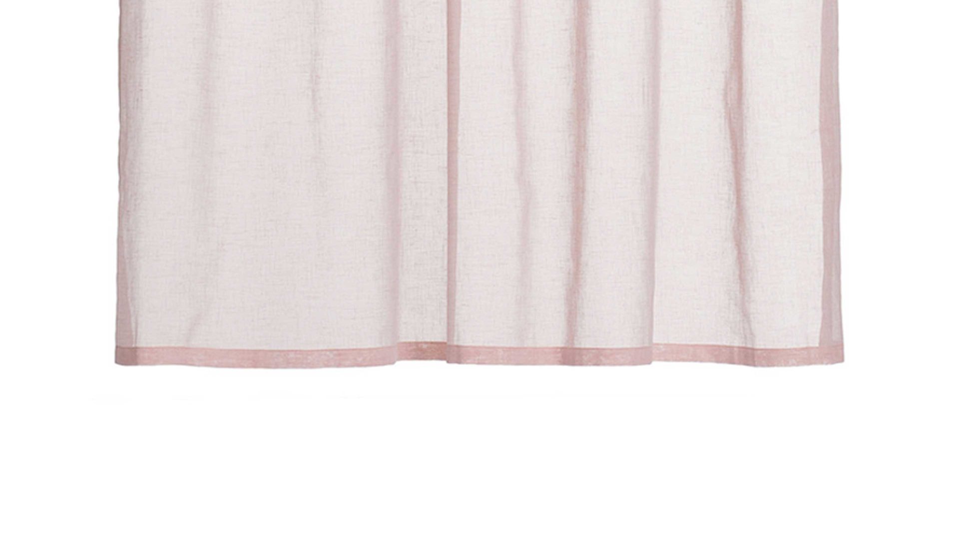 Schlaufenschal Gözze aus Stoff in Pink Ambiente Trendlife by GÖZZE Schlaufenschal Peru altrosafarbene Leinenoptik – ca. 140 x 245 cm