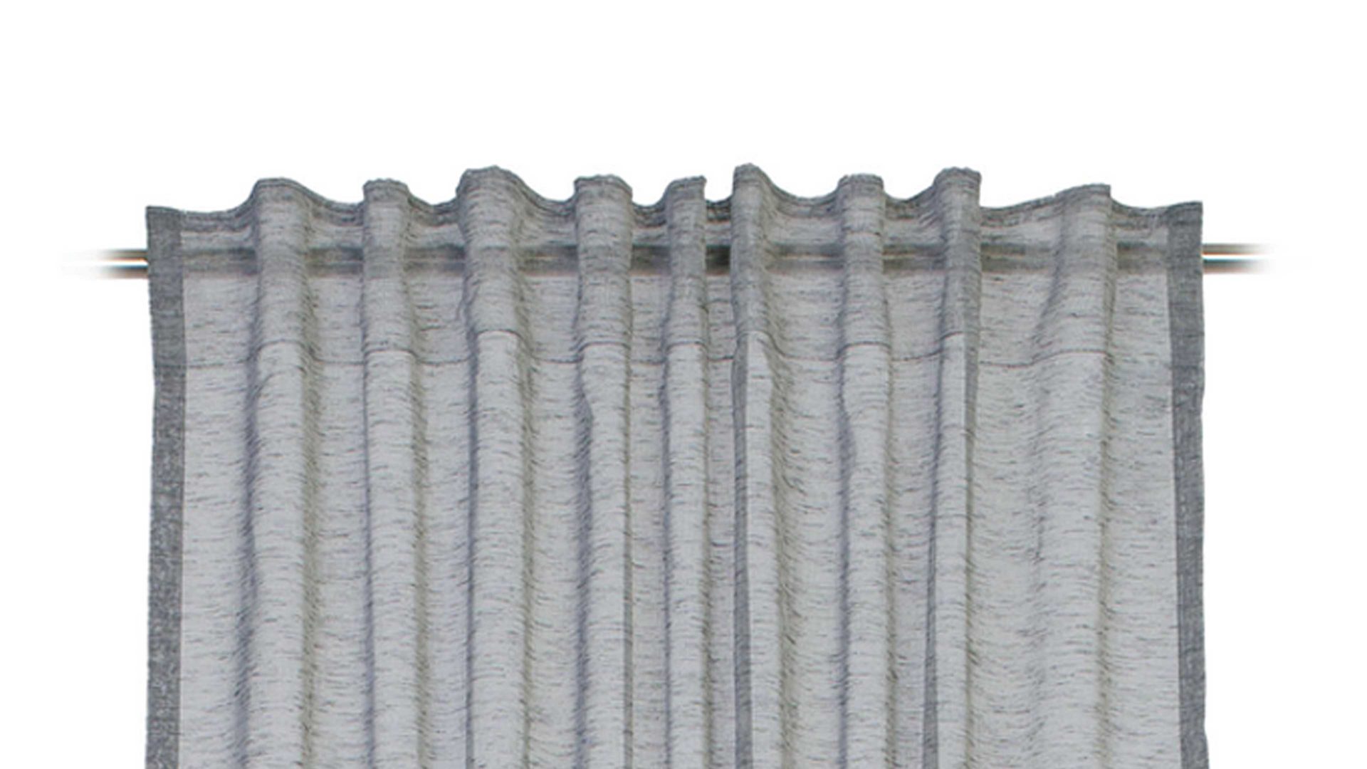 Schlaufenschal Gözze aus Stoff in Schwarz Ambiente Trendlife by GÖZZE Schlaufenschal Peru anthrazitfarbene Leinenoptik – ca. 140 x 245 cm