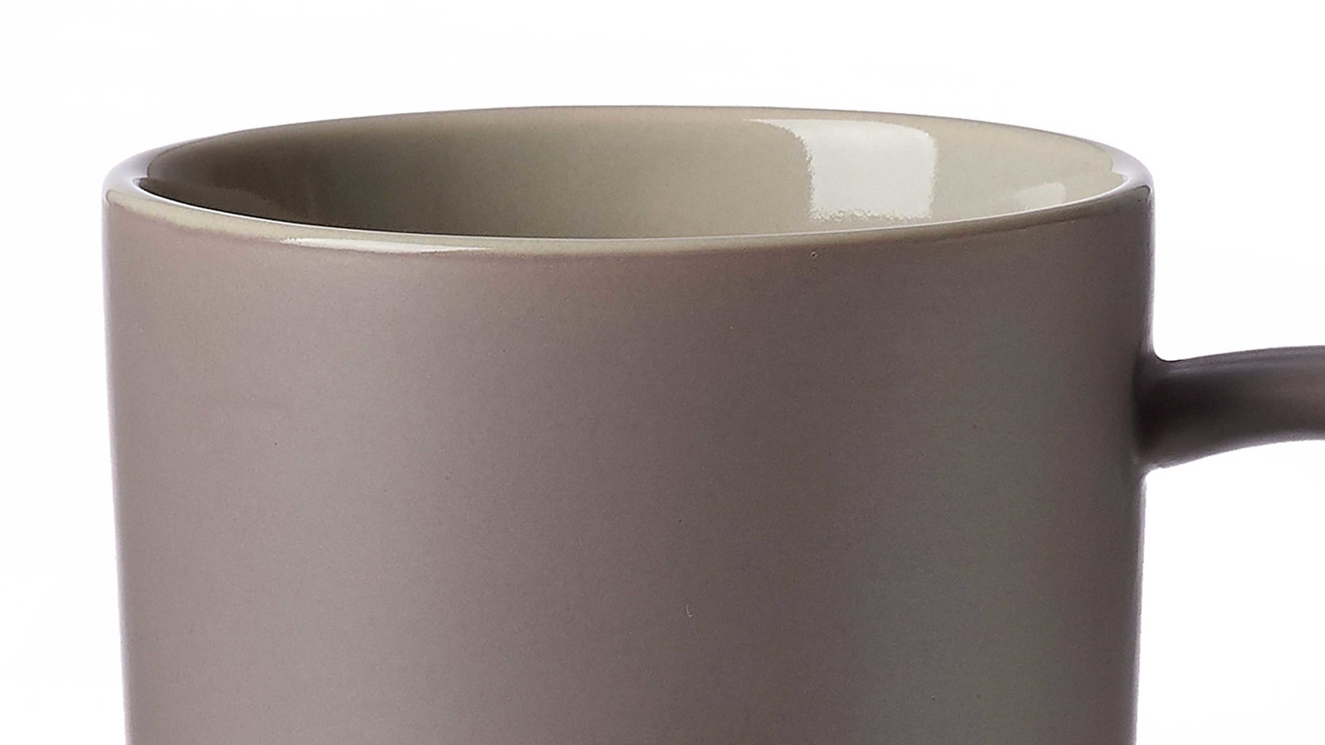 Kaffeebecher Ritzenhoff & breker aus Keramik in Grau Ritzenhoff & Breker Kaffeebecher Jasper taupefarbenes Steinzeug – Füllmenge ca. 320 ml