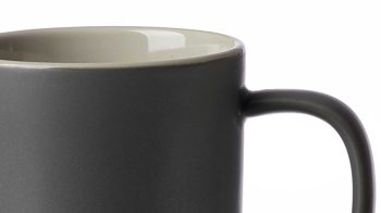 Becher Ritzenhoff & breker aus Keramik in Grau Ritzenhoff & Breker Kaffeebecher Jasper graues Steinzeug – Füllmenge ca. 320 ml