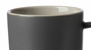 Becher Ritzenhoff & breker aus Keramik in Grau Ritzenhoff & Breker Kaffeebecher Jasper graues Steinzeug – Füllmenge ca. 320 ml