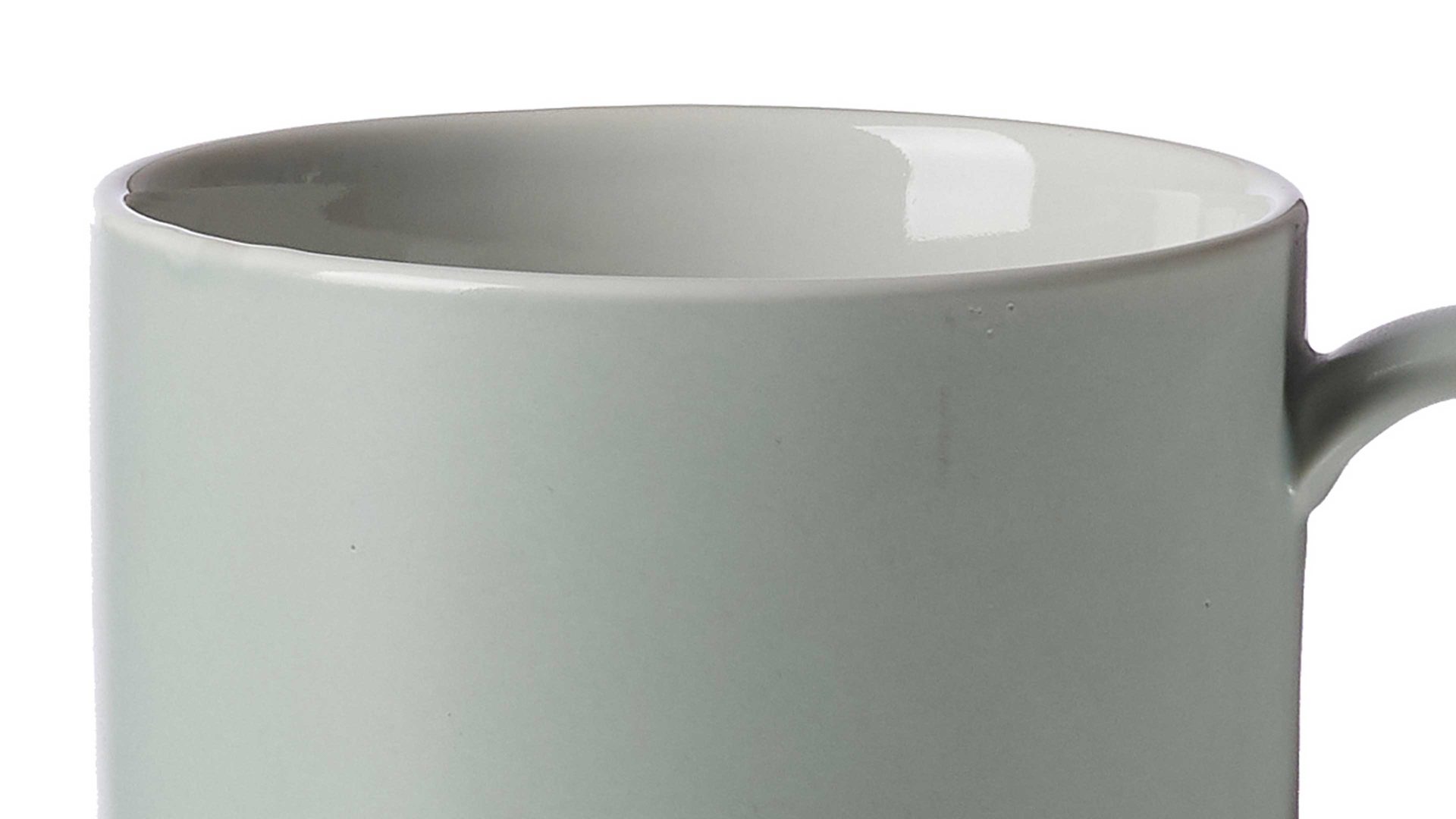 Kaffeetasse Ritzenhoff & breker aus Keramik in Hellgrün Ritzenhoff & Breker Kaffeetasse Jasper mintfarbenes Steinzeug – Füllmenge ca. 240 ml