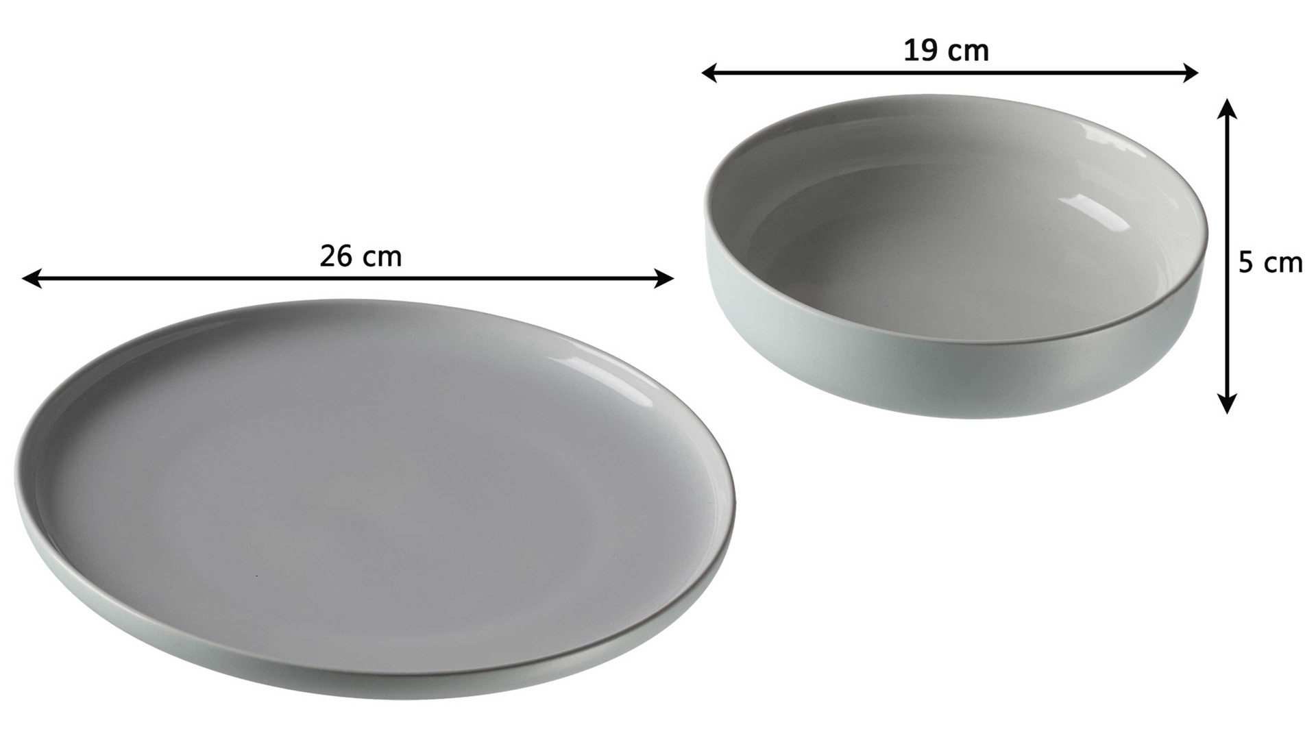 Tafelservice Ritzenhoff & breker aus Keramik in Grün Ritzenhoff & Breker Tafelservice Jasper mintfarbene Keramik - 8-teilig, Tafelgeschirr