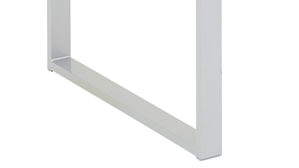 Schreibtisch Innostyle aus Holz in Weiß Büro Serie Memphis - Schreibtisch Weiß & Artisan Eiche - ca. 120 x 73 cm