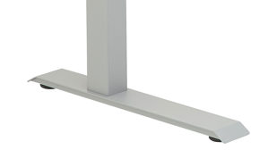 Eckschreibtisch Innostyle aus Holz in Weiß Büro Serie Memphis - Winkelschreibtisch Weiß & Artisan Eiche - höhenverstellbar, ca. 185 x 177 cm