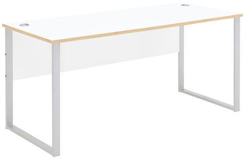 Schreibtisch Innostyle aus Holz in Weiß Büro Serie Memphis - Schreibtisch Weiß & Artisan Eiche - ca. 170 x 73 cm