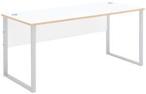 Schreibtisch Innostyle aus Holz in Weiß Büro Serie Memphis - Schreibtisch Weiß & Artisan Eiche - ca. 170 x 73 cm