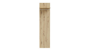 Garderoben-Set Forte® aus Holz in Weiß Garderobenprogramm Baccio - Garderoben-Set Weiß & Artisan Eiche – vierteilig, Breite ca. 206 cm