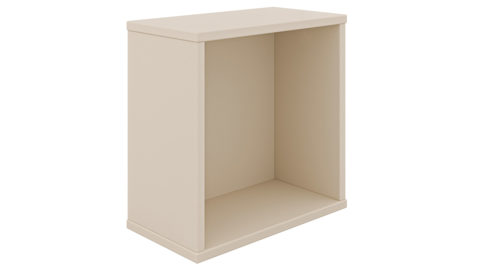 Wandregal Paidi aus Holz in Beige PAIDI Babyzimmer Mila & Ben – Wandbox Cashmere-Beige - ca. 35 x 35 cm