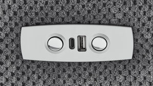 Ecksofa KAWOO aus Stoff in Grau KAWOO Polsterprogramm Exit - Funktions-Ecksofa grauer Velourbezug Onega 07 - Stellfläche ca. 314 x 198 cm