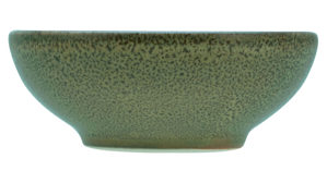 Schale Creatable aus Stein in Dunkelgrün CREATABLE Sierra Nevada Prado – Sojaschale grünes Steinzeug – Durchmesser ca. 8 cm