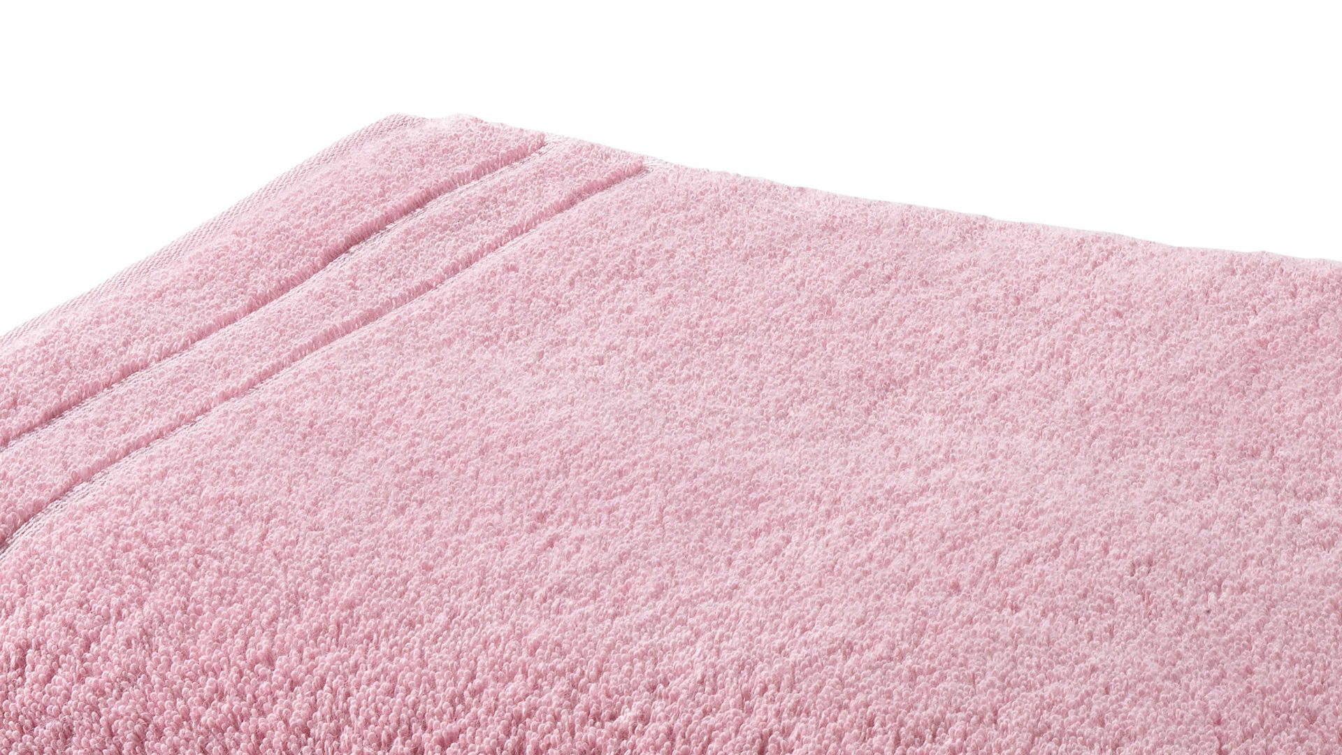 Duschhandtuch Vossen aus Naturfaser in Pastell VOSSEN® Four Seasons - Duschtuch lotusfarbene Baumwolle ca. 67 x 140 cm