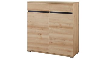 Schuhschrank Germania i.i. aus Holz in Holzfarben Schuhschrank Lissabon, ein Flurschrank mit Komfort Edelbuche - zwei Türen & eine Schublade