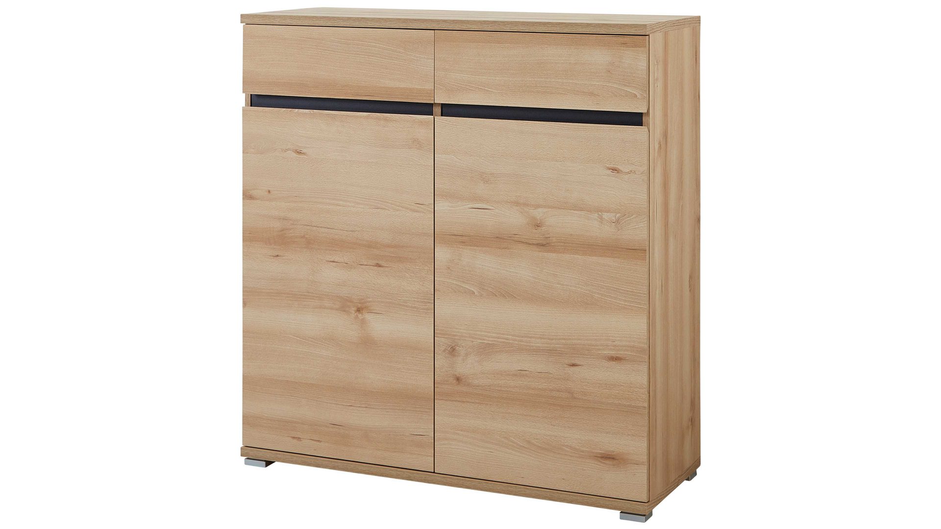 Schuhschrank Germania i.i. aus Holz in Holzfarben Schuhschrank Lissabon, ein Flurschrank mit Komfort Edelbuche - zwei Türen & eine Schublade