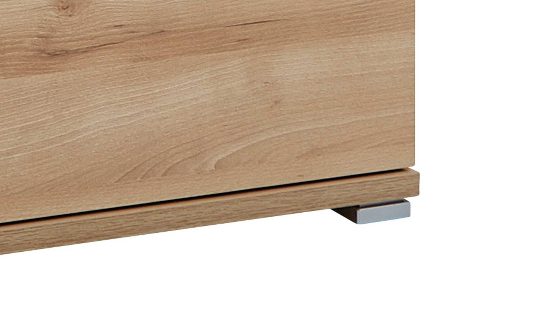 Garderobenbank Germania aus Holz in Holzfarben Schuhbank Lissabon als Garderobenmöbel Edelbuche - zwei Türen