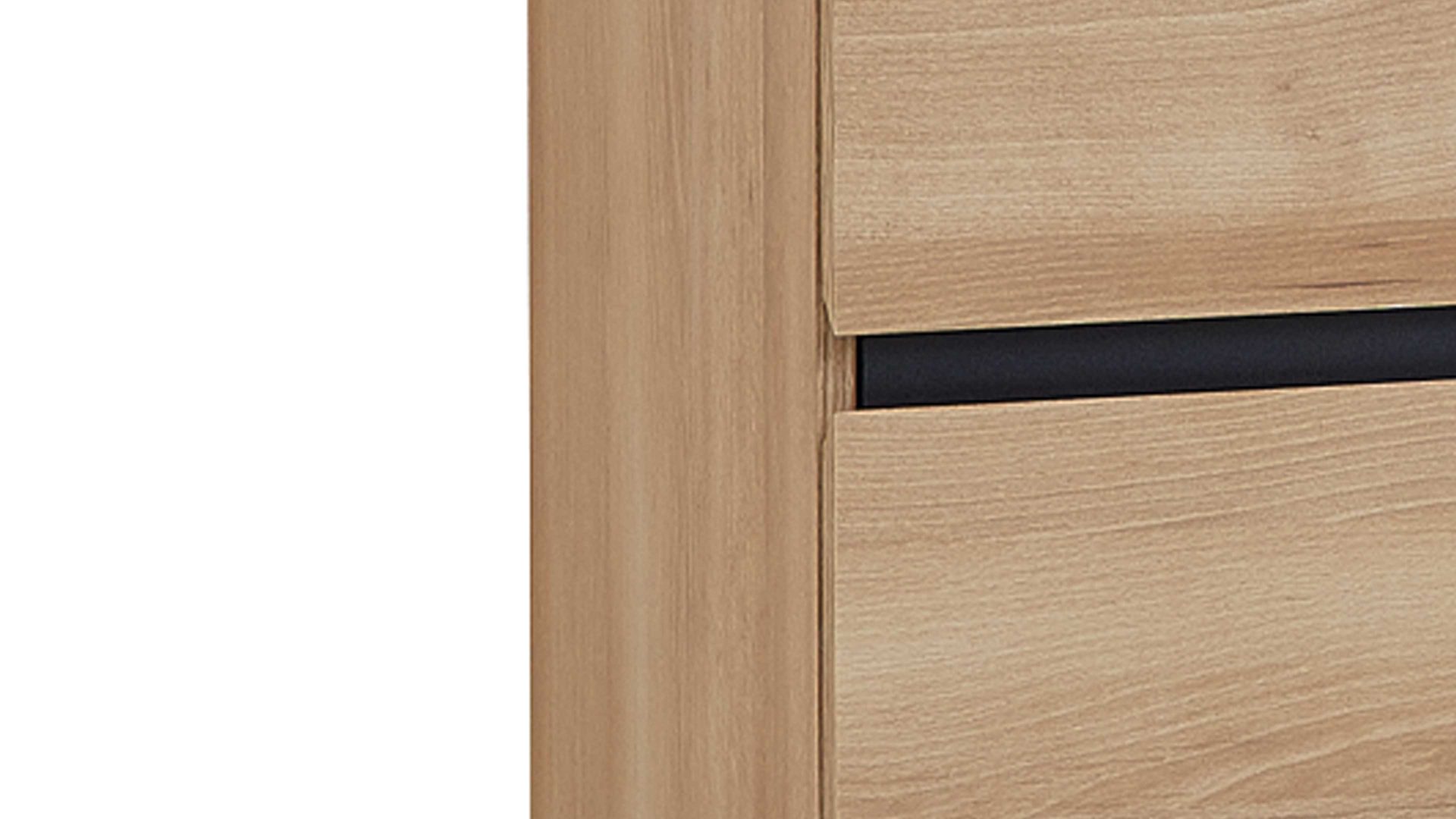 Garderobenschrank Germania i.i. aus Holz in Holzfarben Garderobenschrank Lissabon als stilvolles Dielenmöbel Edelbuche - eine Tür