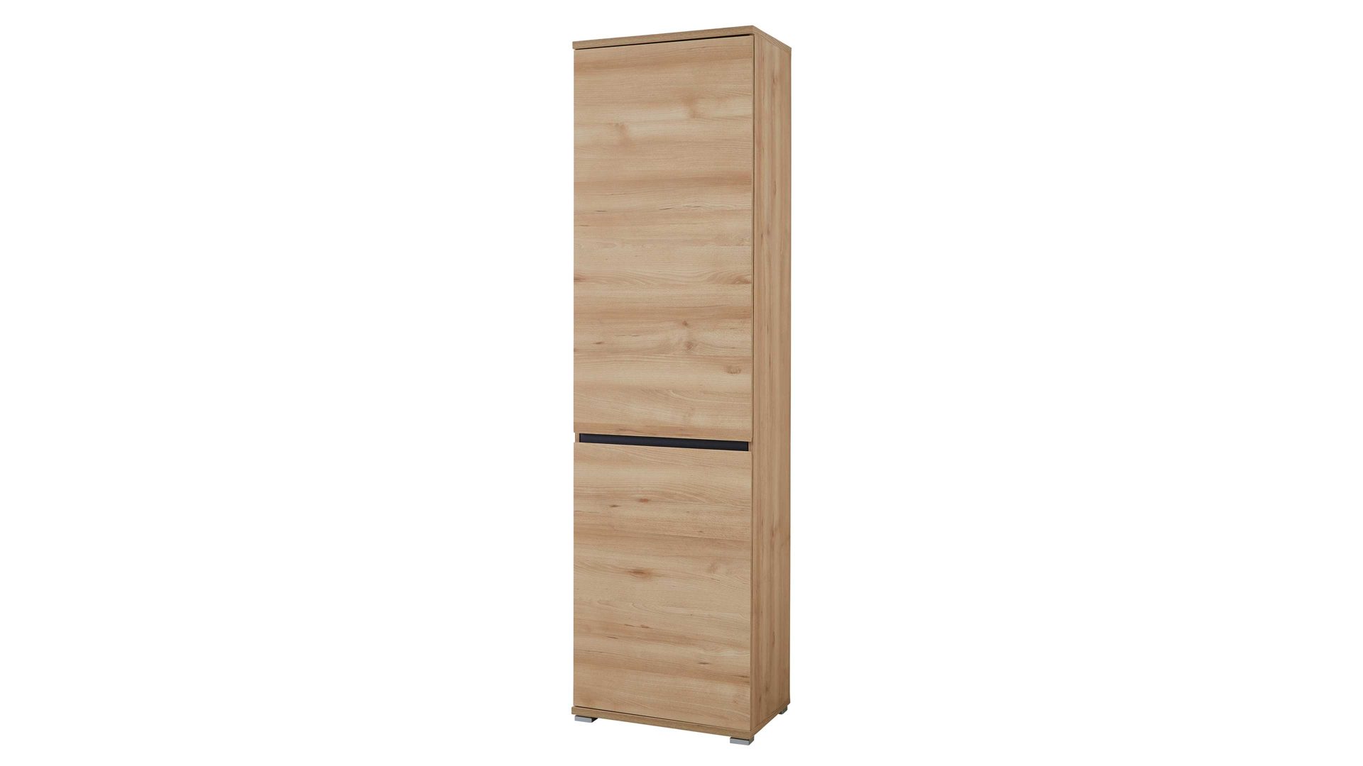 Garderobenschrank Germania i.i. aus Holz in Holzfarben Garderobenschrank Lissabon als stilvolles Dielenmöbel Edelbuche - eine Tür