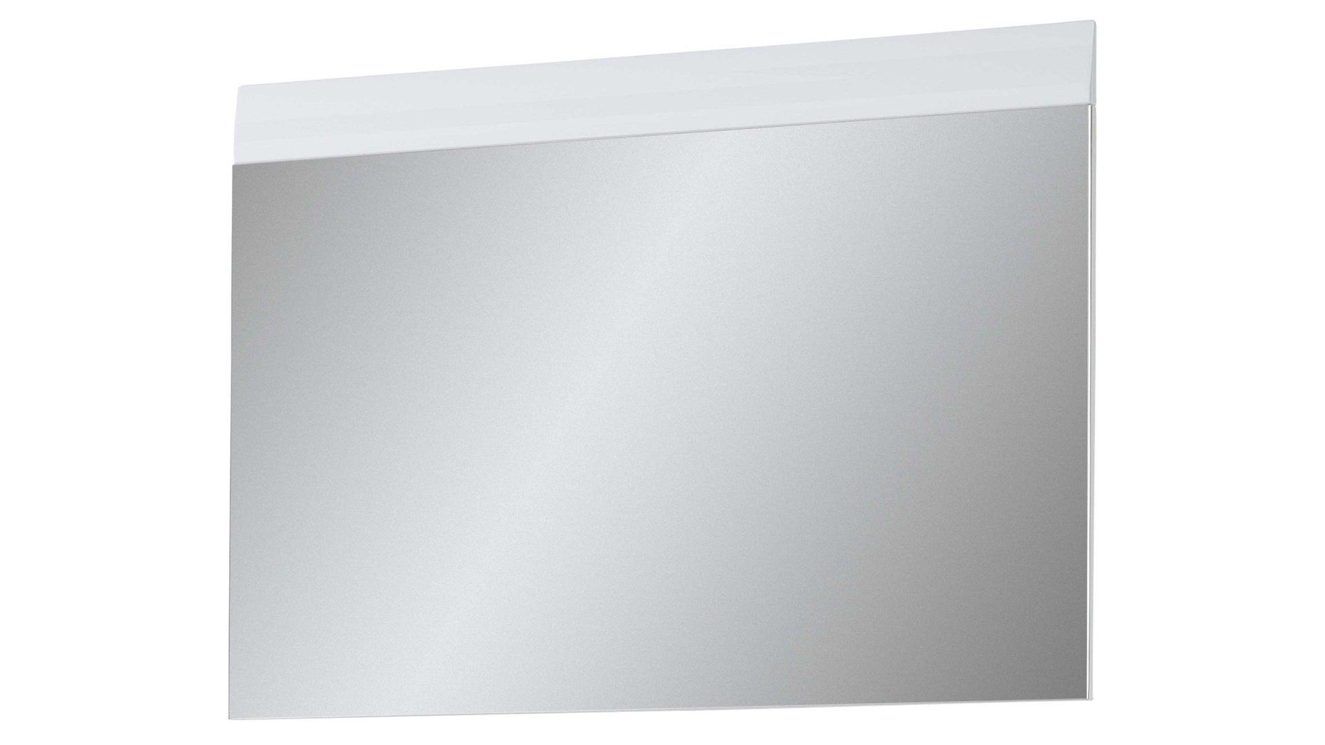 Wandspiegel Germania i.i. aus Spiegel in Transparent Spiegel Adana als Garderobenmöbel weiße Hochglanzoberflächen - ca. 89 x 63 cm