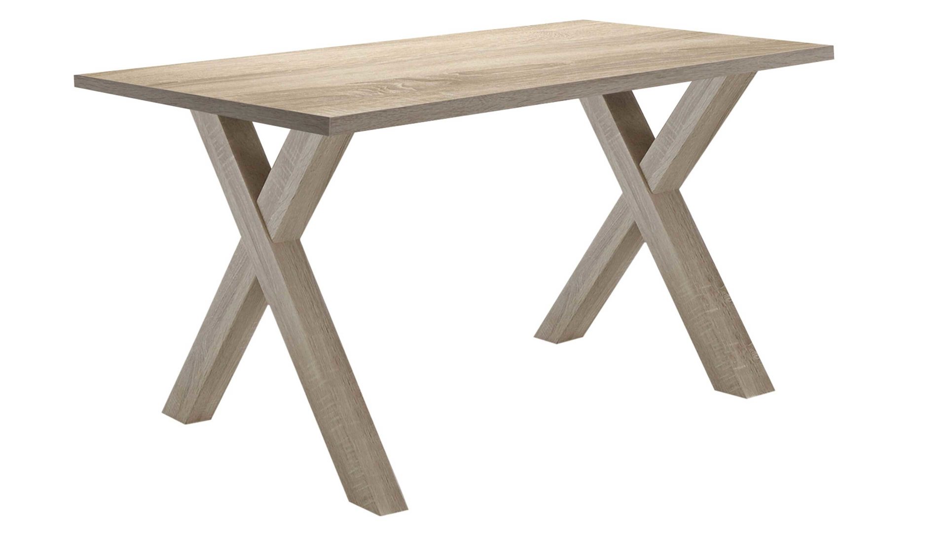 Schreibtisch Mäusbacher i.i. aus Holz in Holzfarben Schreibtisch Mister Office Eiche sägerau – ca. 140 x 70 cm