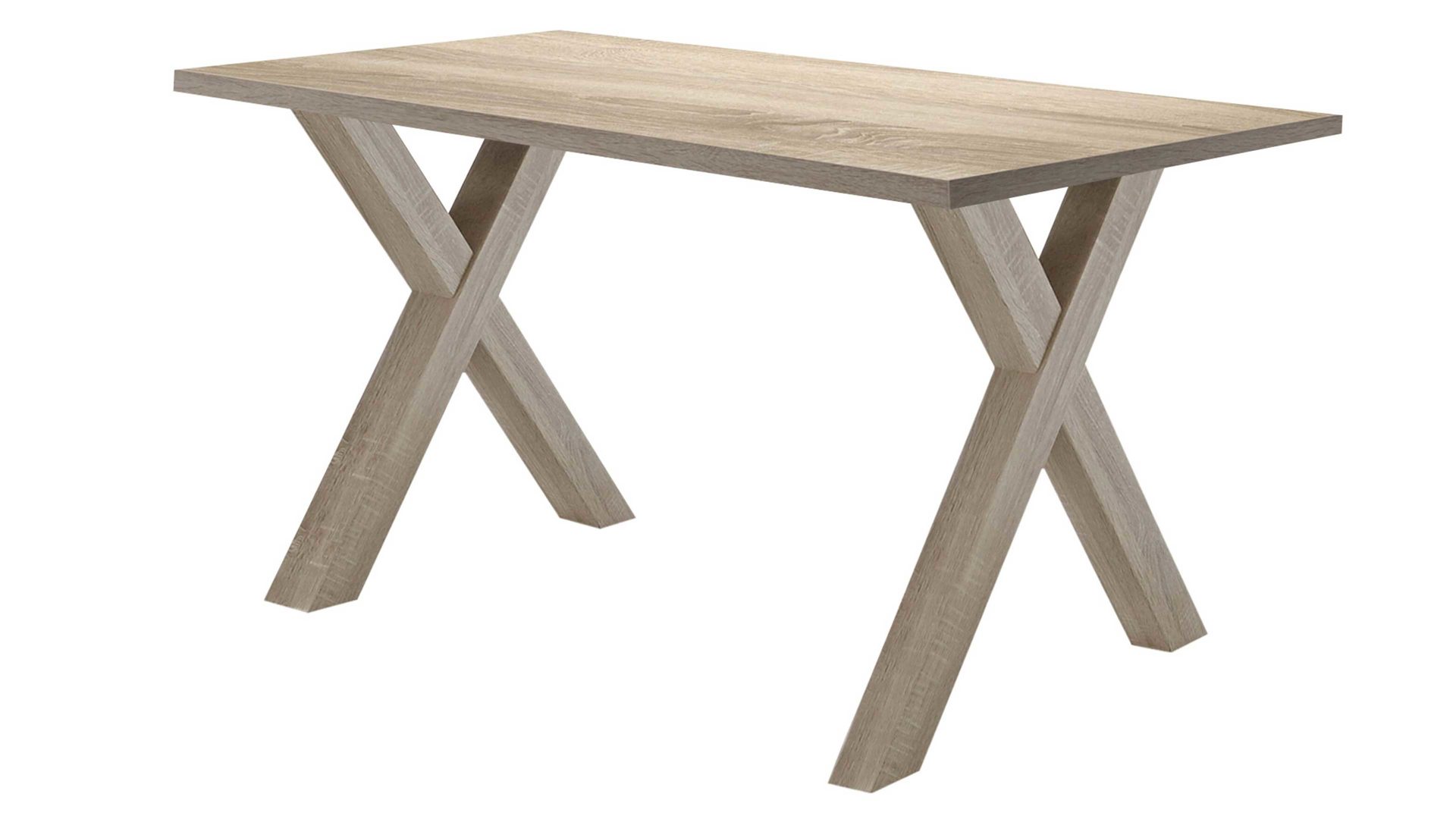 Schreibtisch Mäusbacher i.i. aus Holz in Holzfarben Schreibtisch Mister Office Eiche sägerau – ca. 140 x 70 cm