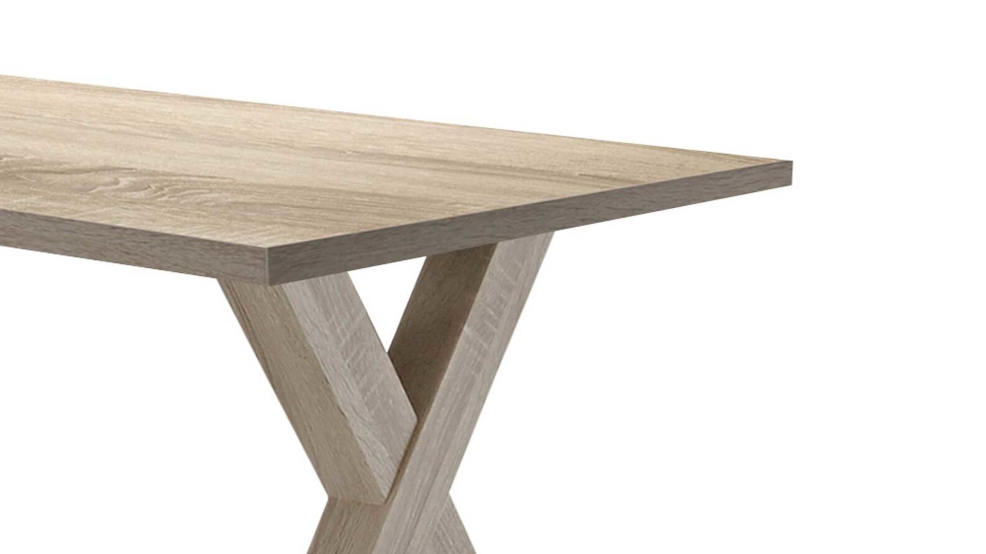 Schreibtisch Mäusbacher i.i. aus Holz in Holzfarben Schreibtisch Mister Office Eiche sägerau – ca. 140 x 70 cm