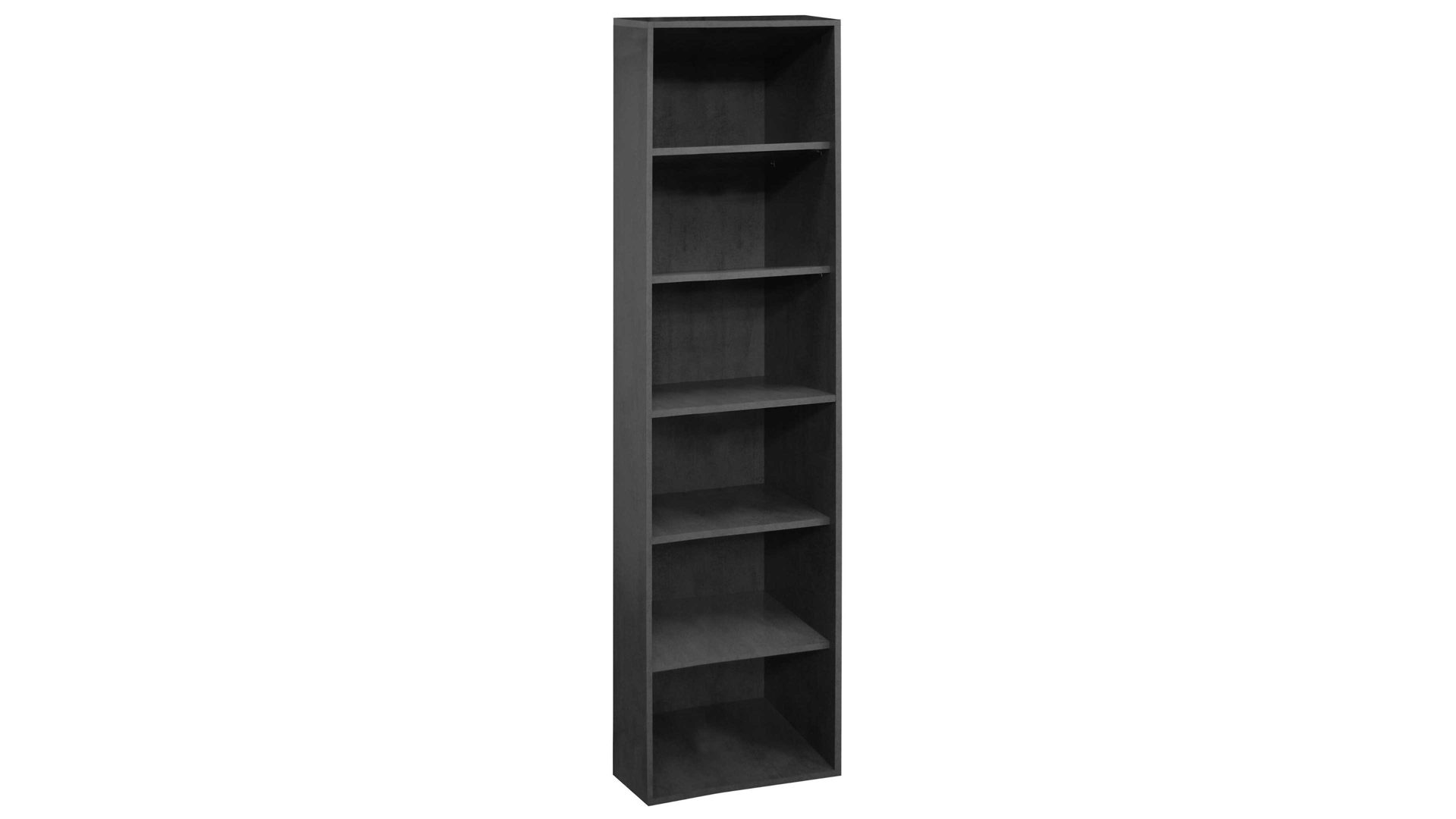 Regal Mäusbacher aus Holz in Schwarz Aktenregal Mister Office Graphit – ca. 81 x 215 cm