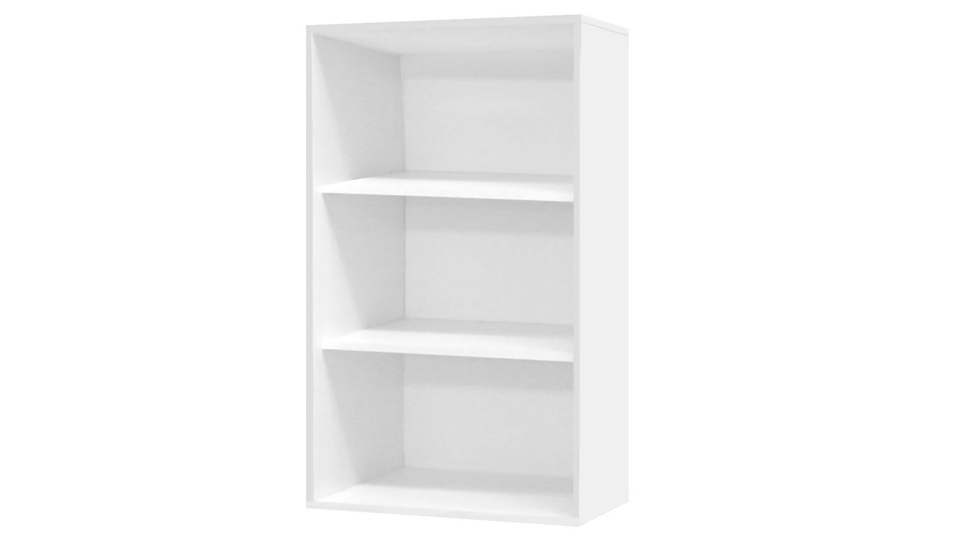 Regal Mäusbacher aus Holz in Weiß Aktenregal Mister Office Mattweiß – ca. 81 x 109 cm