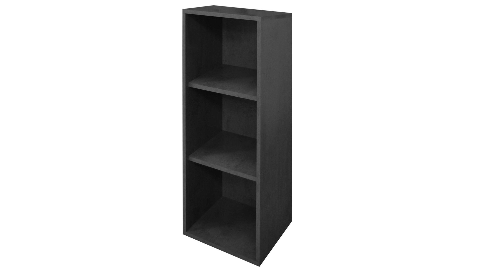 Regal Mäusbacher aus Holz in Schwarz Aktenregal Mister Office Graphit – ca. 41 x 109 cm