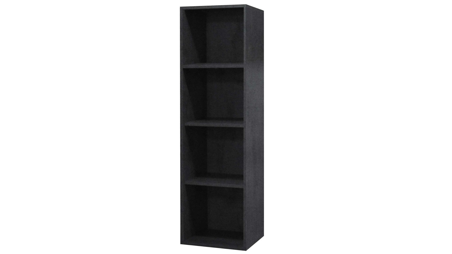 Regal Mäusbacher aus Holz in Schwarz Aktenregal MIster Office Graphit – ca. 41 x 145 cm