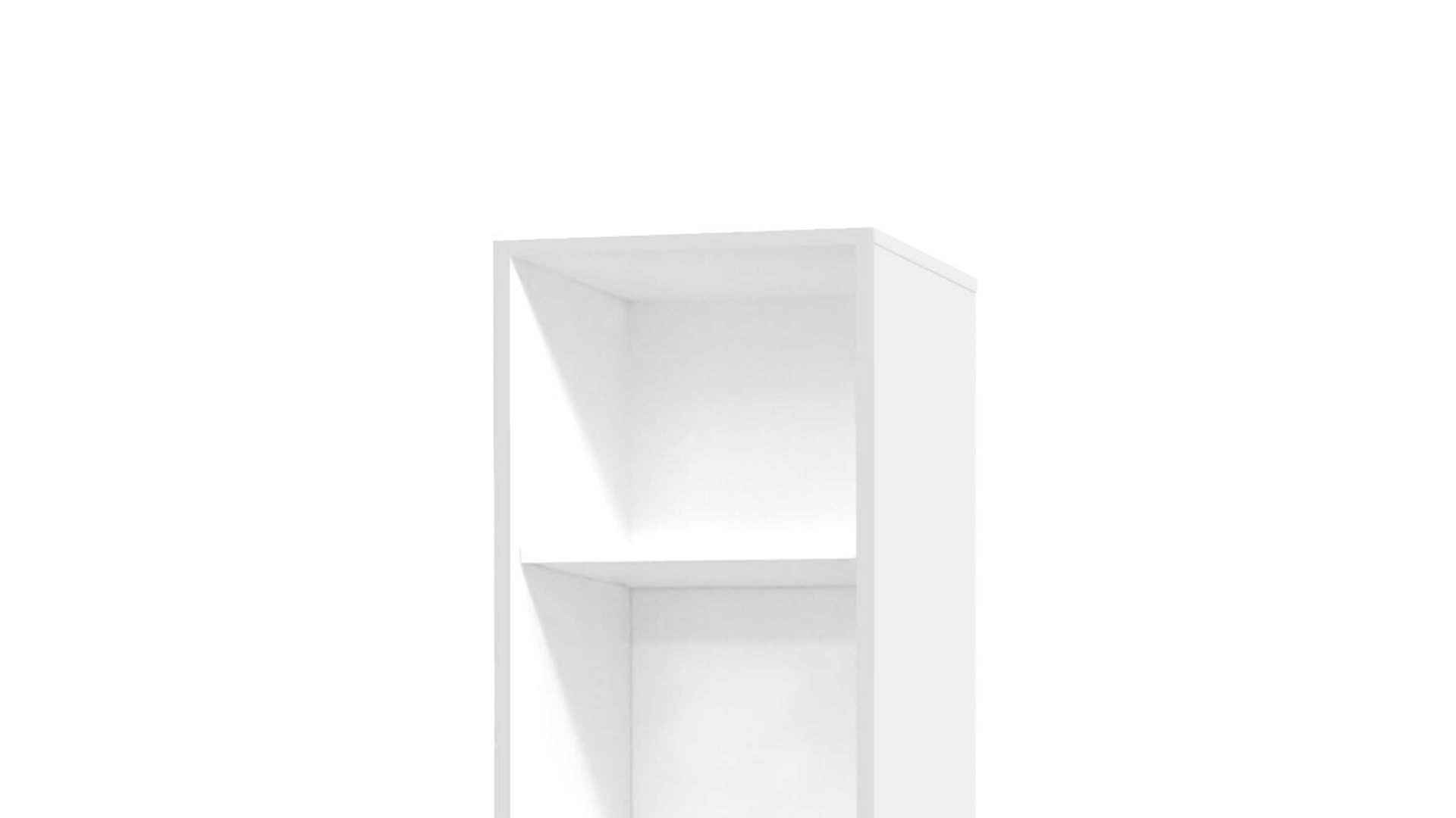 Regal Mäusbacher i.i. aus Holz in Weiß Aktenregal Mister Office Mattweiß – ca. 41 x 145 cm