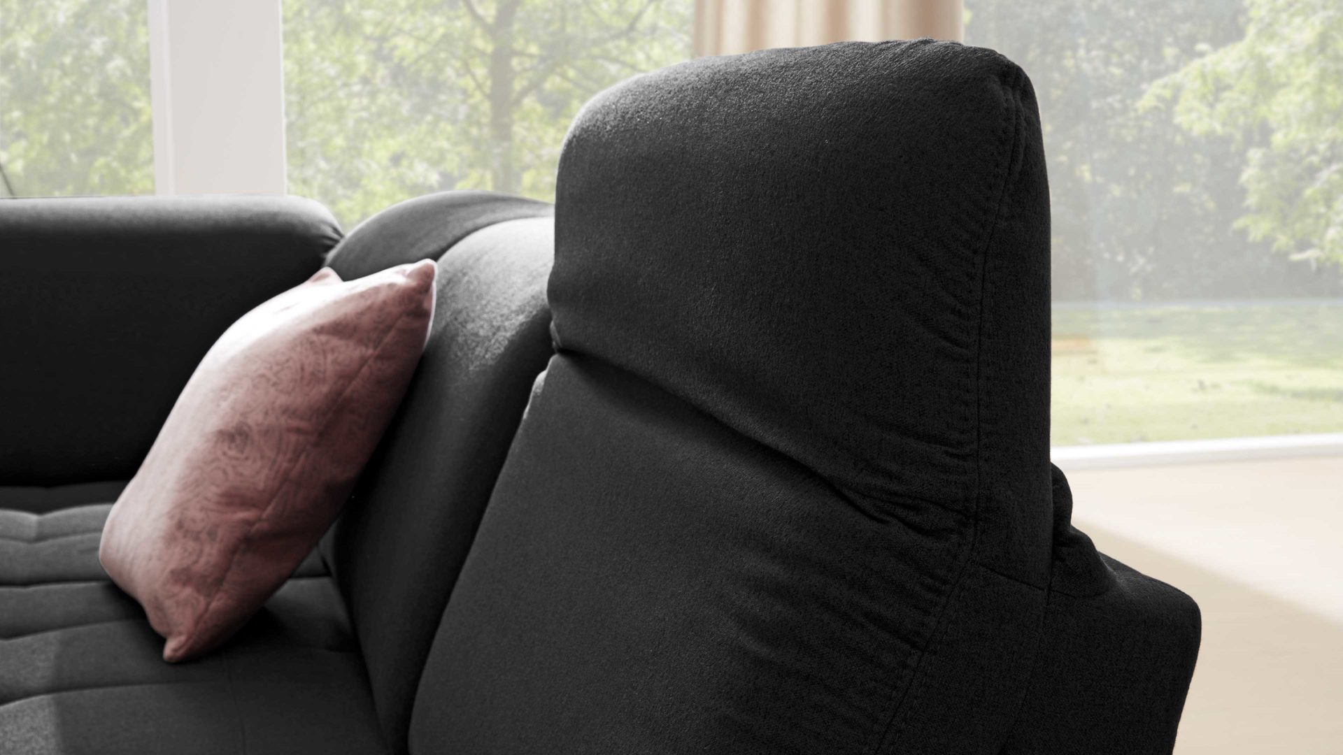 Funktion Interliving aus Metall in Transparent Interliving Sofa Serie 4250 – Kopfteilverstellung Funktions-Mehrpreis