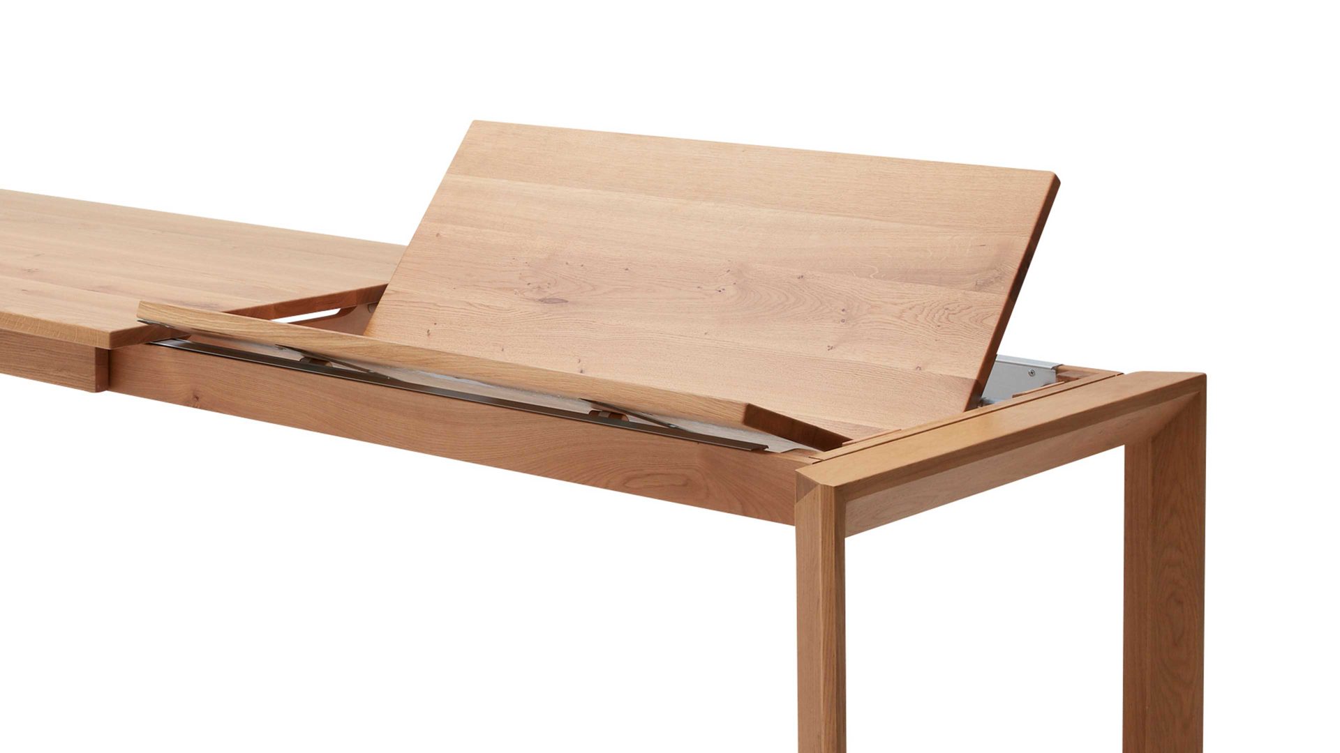 Auszugtisch Interliving aus Holz in Holzfarben Interliving Esszimmer Serie 5102 – Auszugtisch V203 Charakter-Eiche – ca. 160-260 x 90 cm