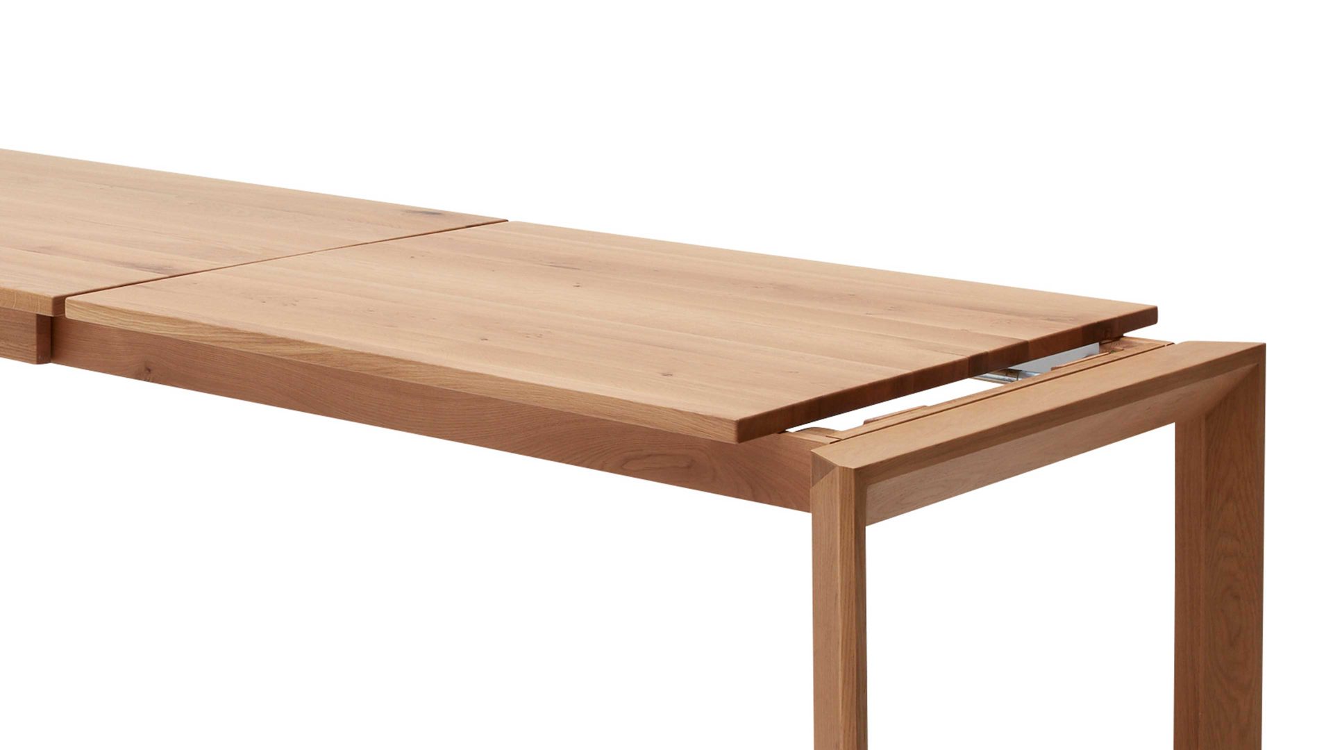 Auszugtisch Interliving aus Holz in Holzfarben Interliving Esszimmer Serie 5102 – Auszugtisch V203 Charakter-Eiche – ca. 140-240 x 90 cm