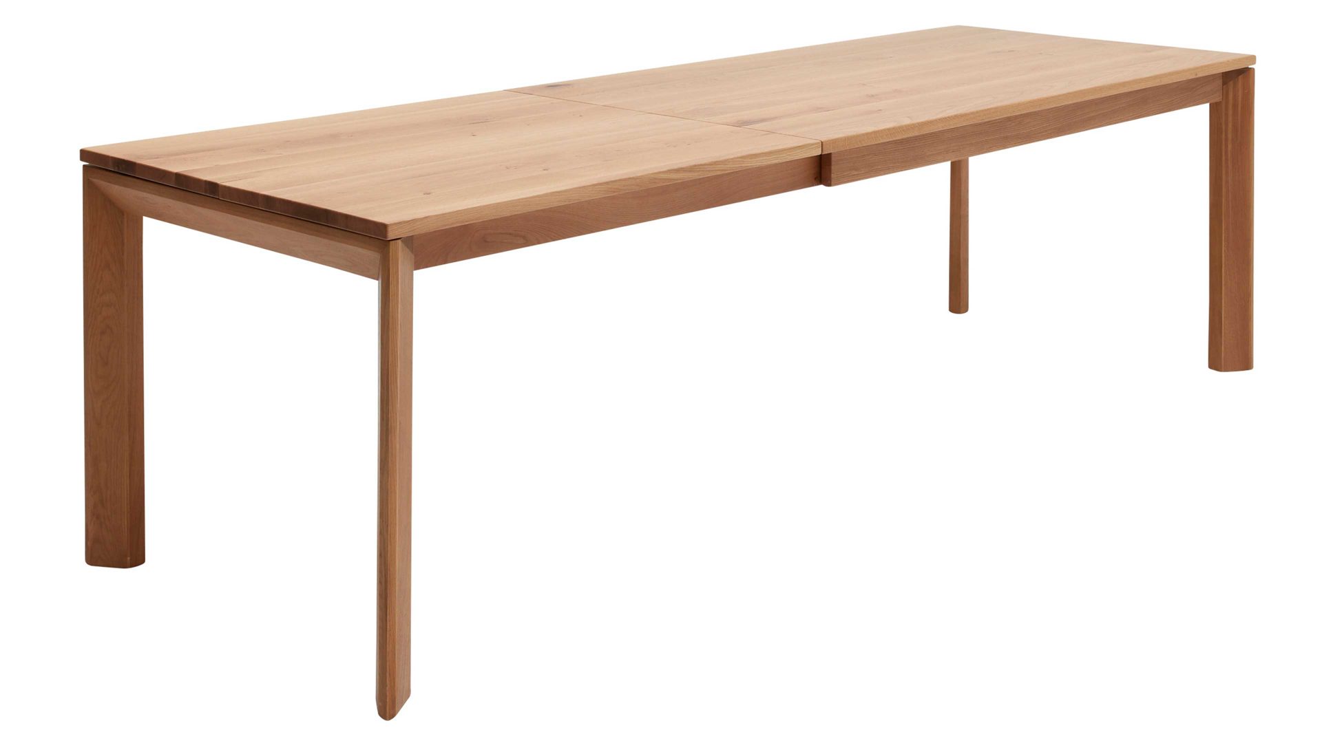 Auszugtisch Interliving aus Holz in Holzfarben Interliving Esszimmer Serie 5102 – Auszugtisch V203 Charakter-Eiche – ca. 160-260 x 90 cm