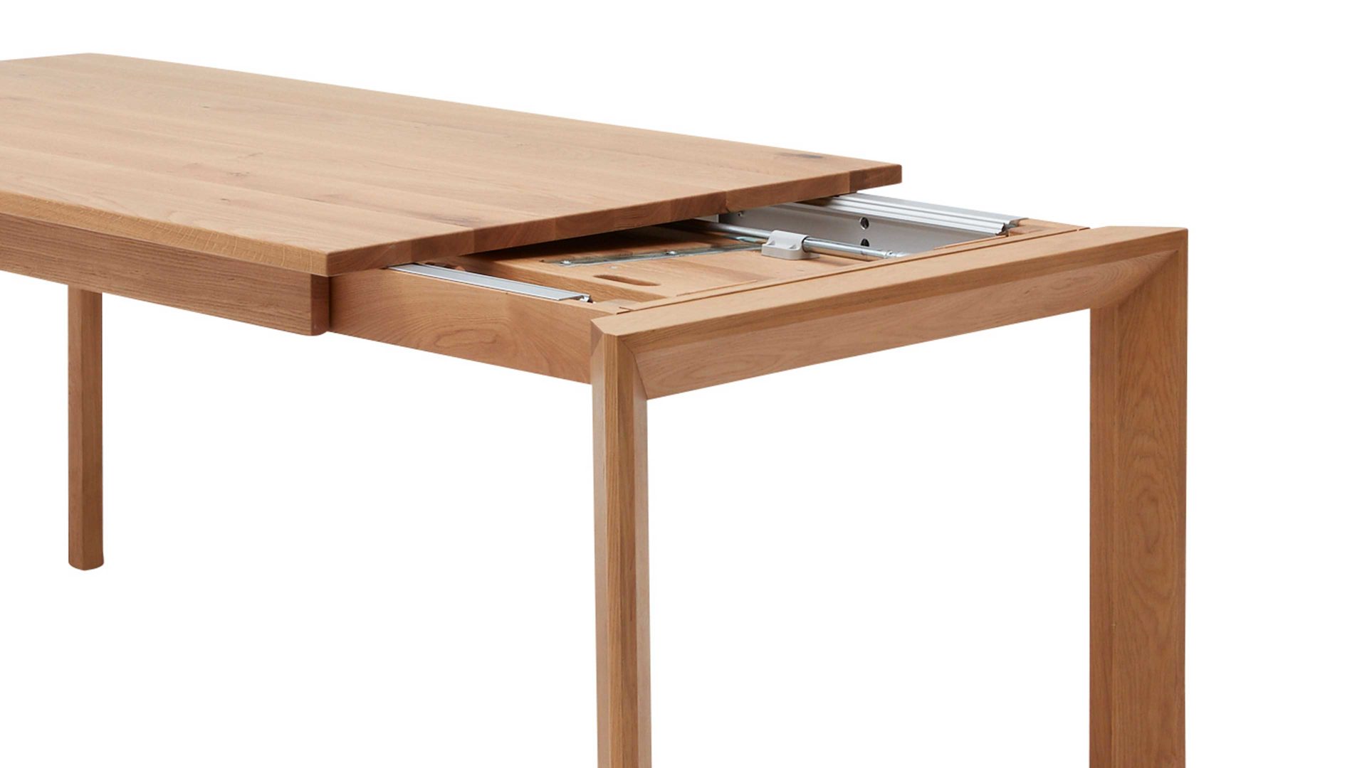 Auszugtisch Interliving aus Holz in Holzfarben Interliving Esszimmer Serie 5102 – Auszugtisch V203 Charakter-Eiche – ca. 180-280 x 90 cm