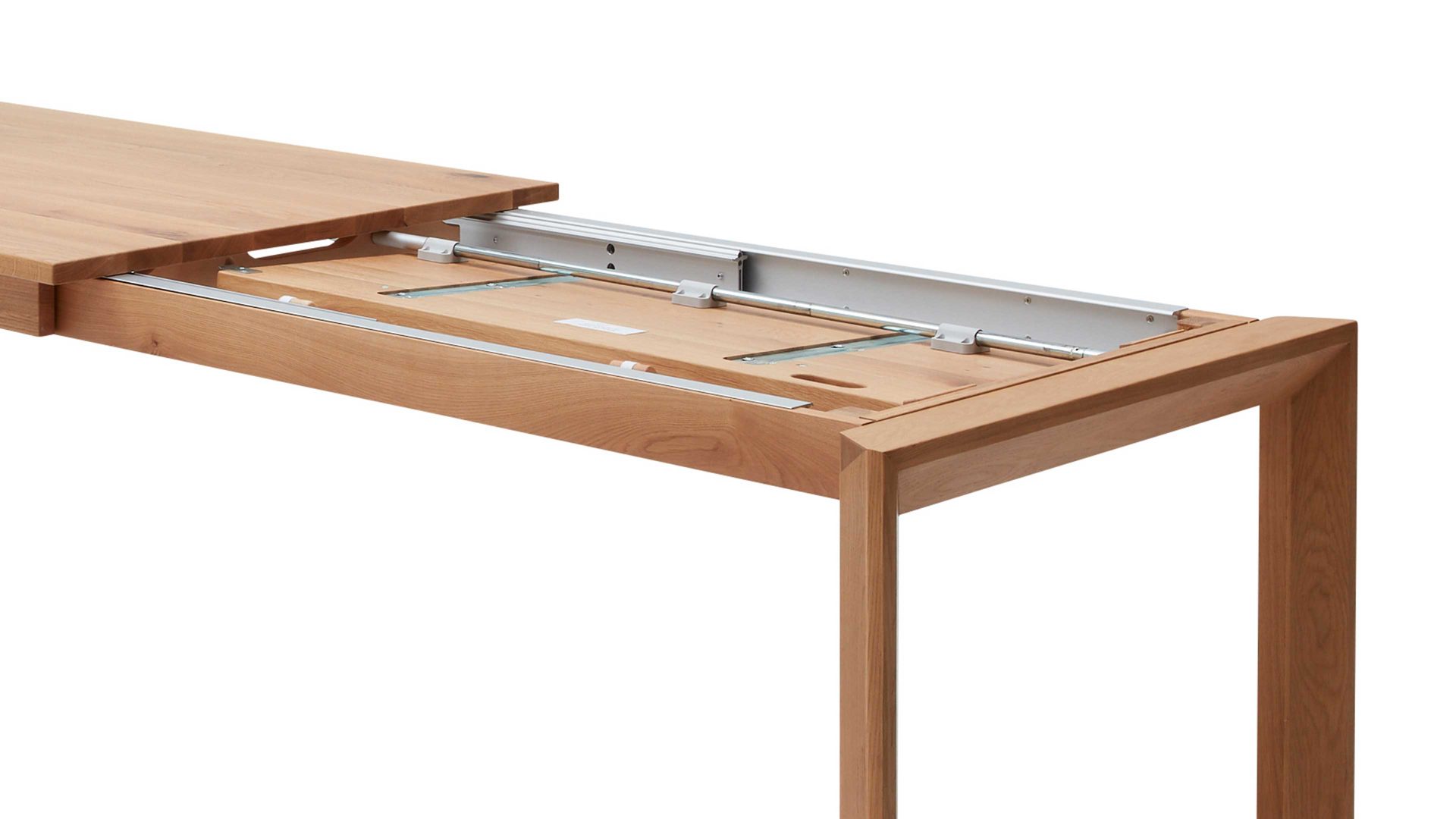 Auszugtisch Interliving aus Holz in Holzfarben Interliving Esszimmer Serie 5102 – Auszugtisch V203 Charakter-Eiche – ca. 160-260 x 90 cm