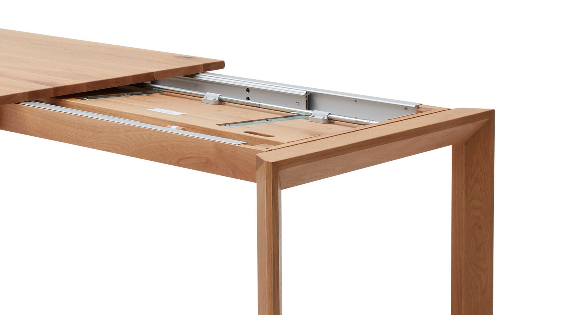 Auszugtisch Interliving aus Holz in Holzfarben Interliving Esszimmer Serie 5102 – Auszugtisch V203 Charakter-Eiche – ca. 160-260 x 90 cm