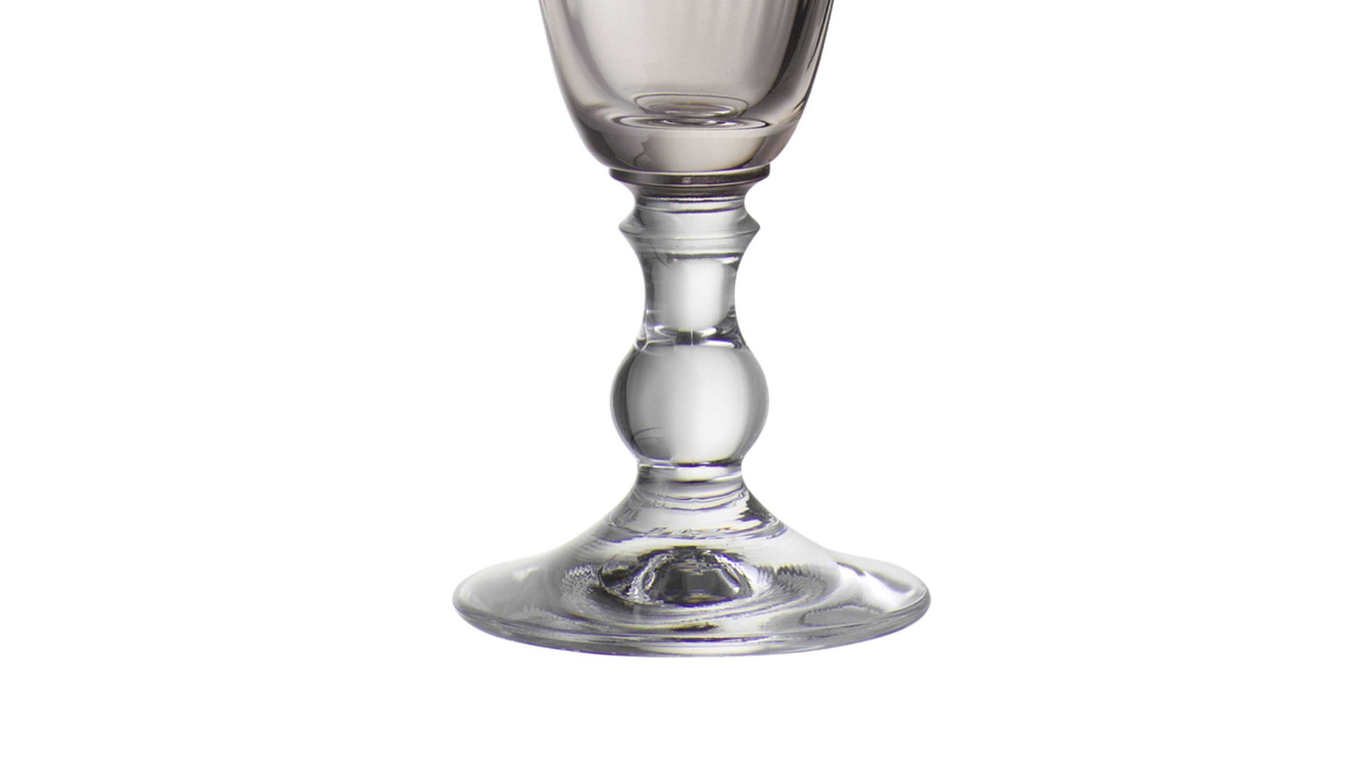 Sektglas Bohemia cristal aus Glas in Braun BOHEMIA Cristal Sektglas Georgia rauchbraunes Kristallglas - ca. 230 ml